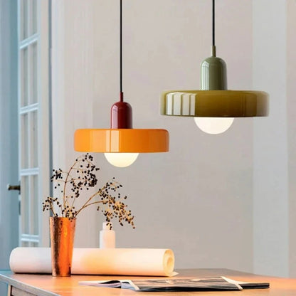 NORDIC RETRO GLASS CHANDELIER