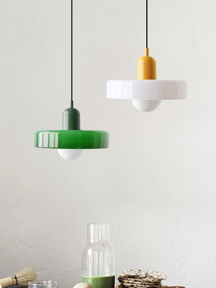 NORDIC RETRO GLASS CHANDELIER