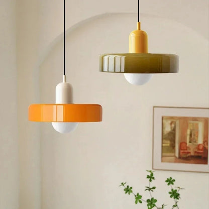 NORDIC RETRO GLASS CHANDELIER