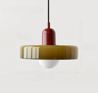 NORDIC RETRO GLASS CHANDELIER