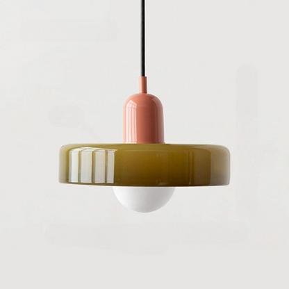 NORDIC RETRO GLASS CHANDELIER