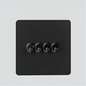 TENOUS BRUSHED LIGHT SWITCH